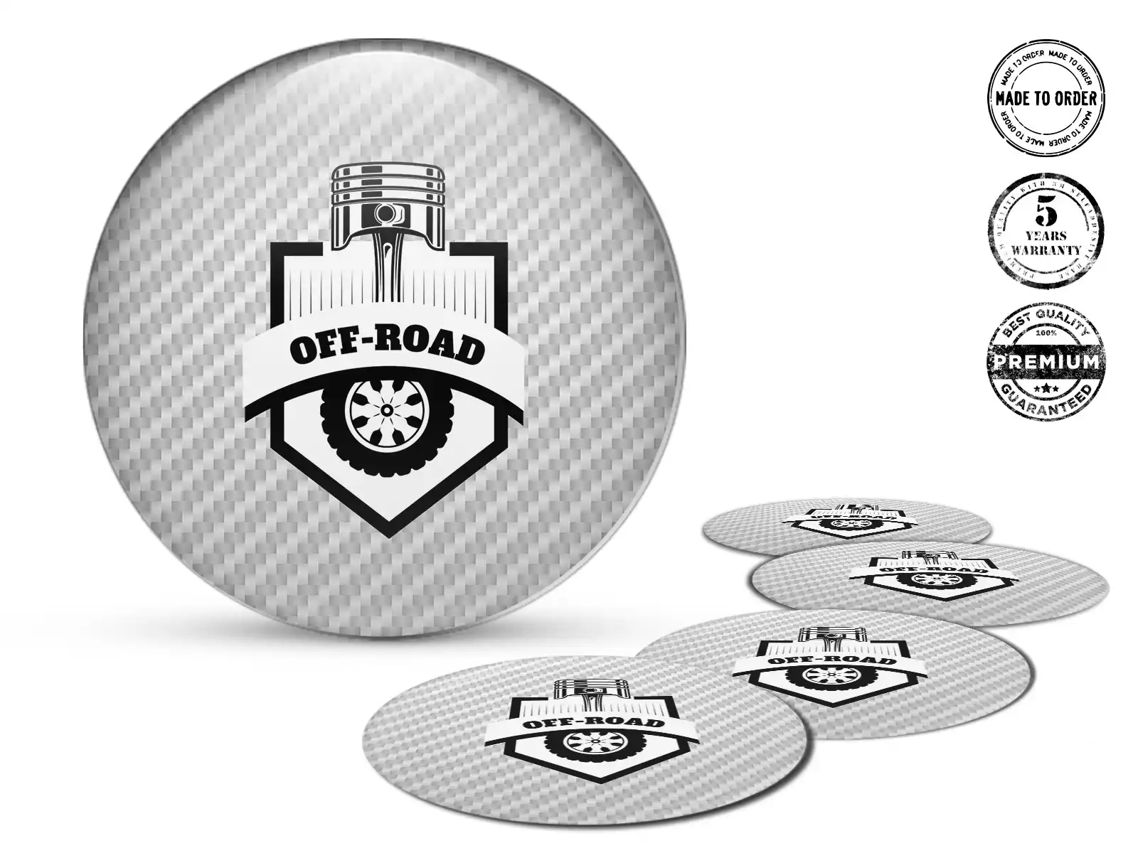 Wheel badge High Quality Luxury Dome for Cars